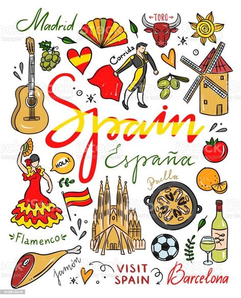 Spain art | Tutoriel de dessin, Illustrations de carnet à dessins ...