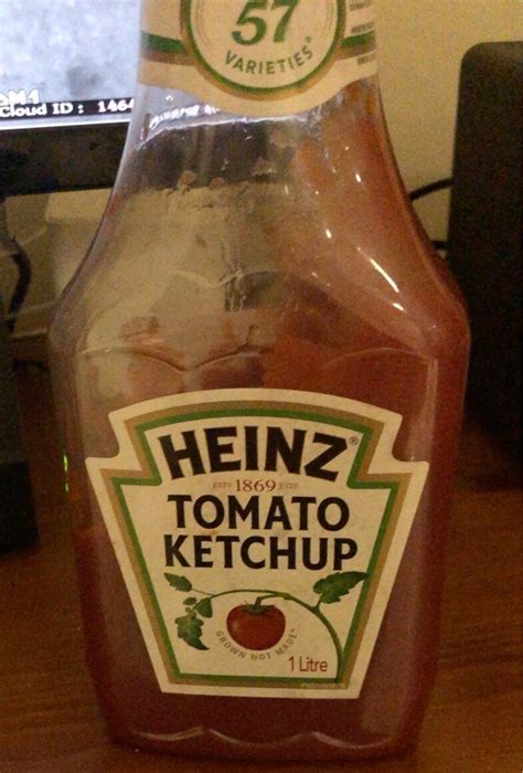 Heinz Tomato Ketchup 1 l, Heinz, Code Ean 9300657016555