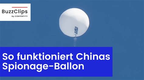 So funktioniert der chinesische Spionage-Ballon - YouTube
