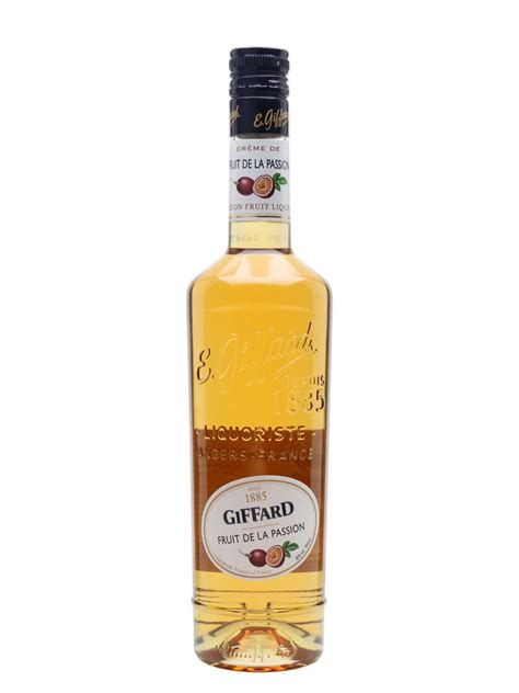 Giffard Fruit de la Passion (Passion Fruit) Liqueur : The Whisky Exchange