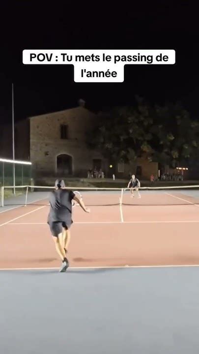 POV : Tu mets le passing de l'année #tennis #humour #shorts #merguez # ...