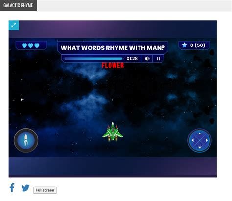 Galactic Rhyme Windows, Web game - IndieDB