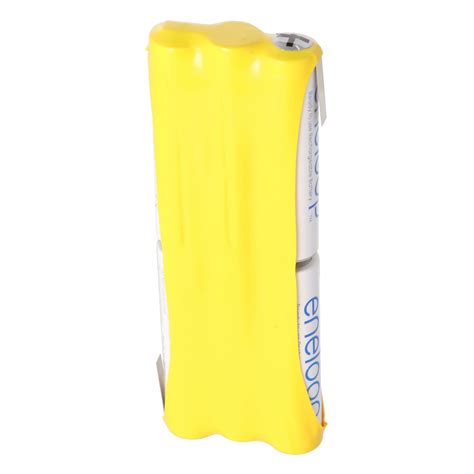 Eneloop 7,2 volts Pack de batteries AAA F3x2 6 / BK-4MCCE avec cosse à ...