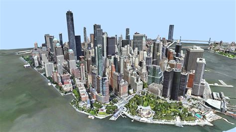 Manhattan, New York City USA - Buy Royalty Free 3D model by LibanCiel ...