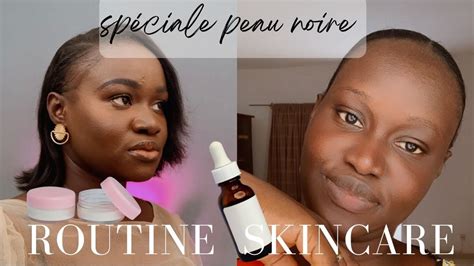 Ma skincare actuelle pour une peau éclatante | Peau noire & glow garanti ! ✨