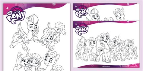 FREE! - My Little Pony Colouring Pages | Printable | Twinkl