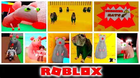 Roblox Cheese Escape Rat Remix Part 2 (in 15 Roblox Games)