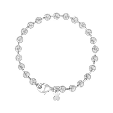 Elegant TOUS Sterling Silver Bracelet