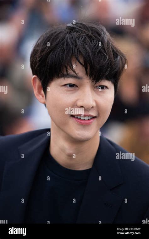 Cannes, France. 25th May, 2023. Joong Ki Song attending the Hwa-Ran ...