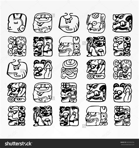 Алфавит Ацтеков Картинки — Картинки фотографии