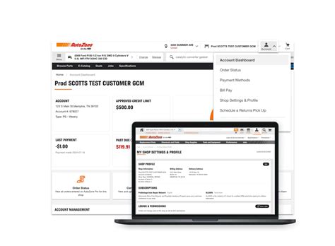 AutoZonePro.com | Professional Edge | ACCOUNT-MANAGEMENT