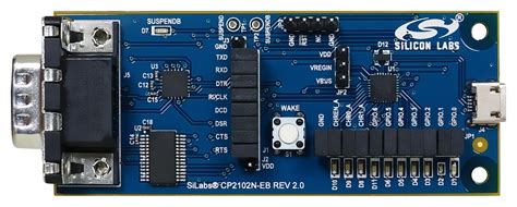 CP2102N-EK - Silicon Labs - Evaluation Board, Interface, CP2102N USB-to ...