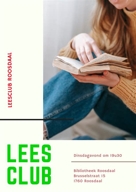 Leesclub: 2023-2024 | Bibliotheek Bibliotheek Roosdaal