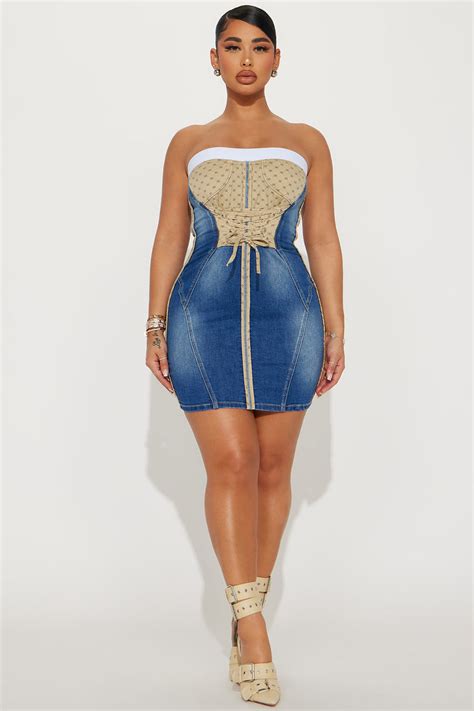 Steel Your Man Micro Mini Dress - Blue | Fashion Nova, Dresses ...