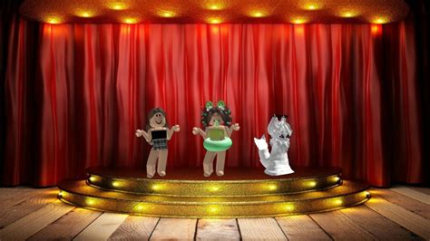 Playing Roblox Talent Show - YouTube