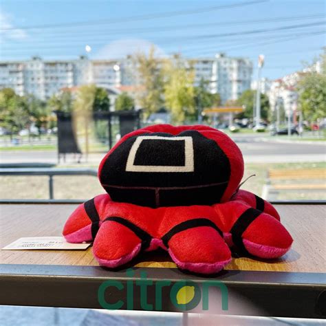 Soft toy «Squid game» — two-color mood-changing 20см (mix) — СITRON Moldova