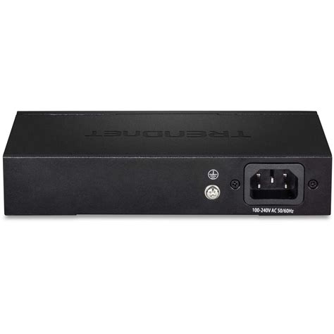 TRENDnet TPE-S50 6-port 10/100Mbps PoE Switch (60W)(Version v2.0R)