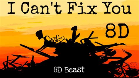 I Can't Fix You 8D /The Living tombstine feat. Crusher-P / FNAF SL Song 8D ( Use 🎧)