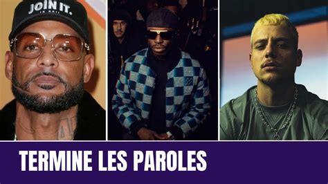 TERMINE LES PAROLES - RAP FRANÇAIS 2024