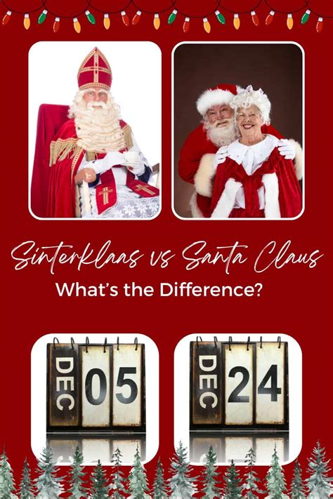 Sinterklaas vs Santa Claus: A Tale of Two Gift-Givers