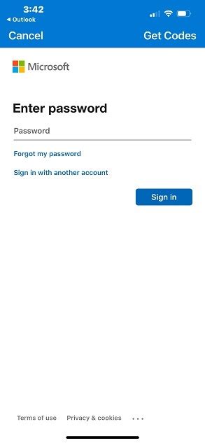 Add an Exchange 365 mail account to the Outlook App on your iPhone ...