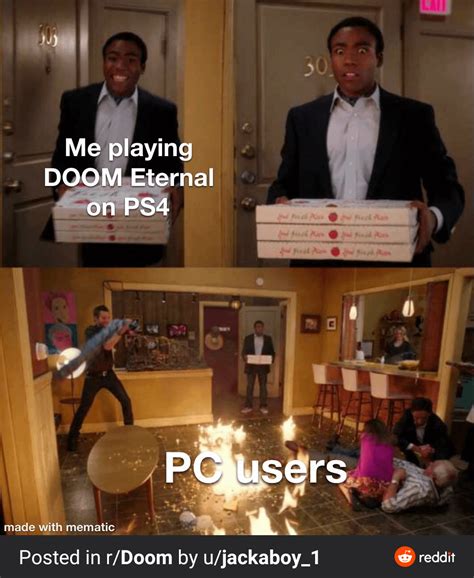 Childish Gambino with Pizza walking to a room full of chaos request : r ...