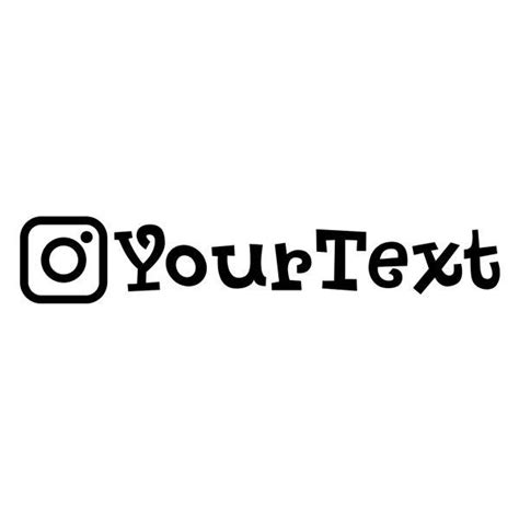 Sticker mural Instagram personnalisé | WebStickersMuraux.com
