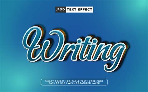 Writing Effect PSD, High Quality Free PSD Templates for Download | Freepik