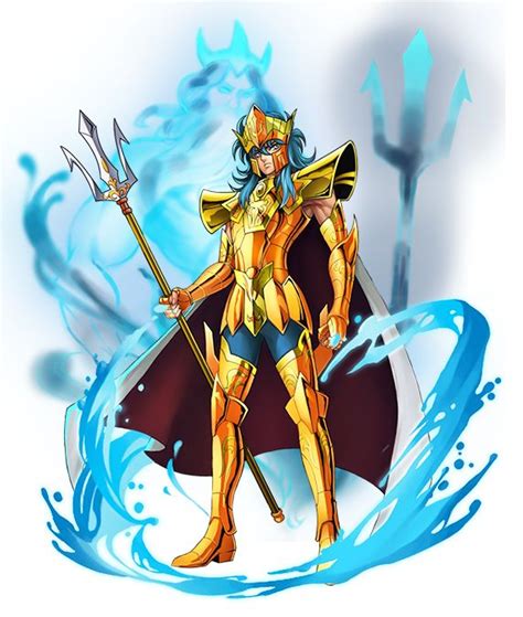 Poseidon by SONICX2011 on DeviantArt | Poseidon, Saint seiya, Manga anime