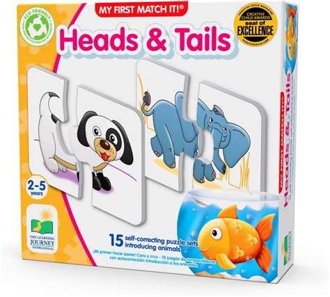 The Learning Journey: My First Match It - Head and Tails - 15 Piece ...