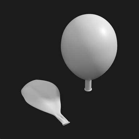 Download Balloon 002 3D Models for free | Freepik