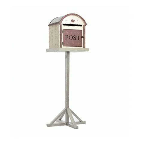 Free Standing Mailbox Post - Durable Outdoor Wooden Solution