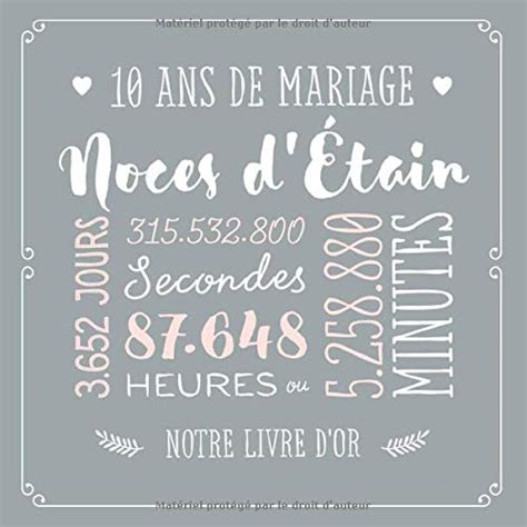 10 ans de mariage cadeau original| Prix pas cher 2021
