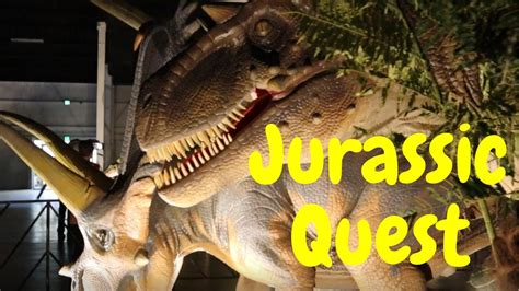 Dinosaur Quest Jurassic Quest TREX and more... - YouTube