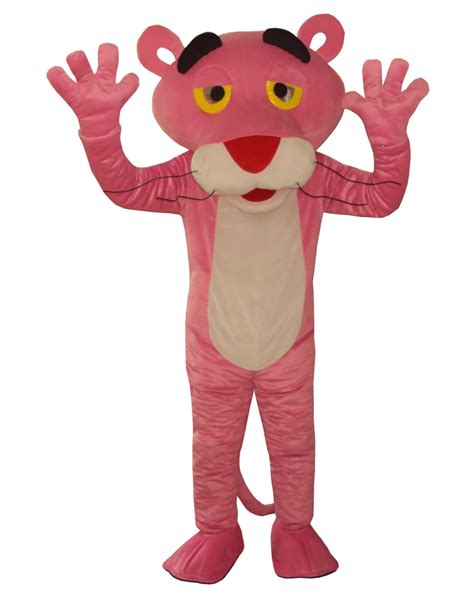 Adult Pink Panther Mascot Costume sales Fancy Dress Pink Panther Mascot ...