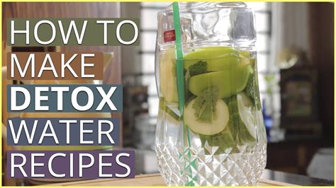 Cucumber and Green Apple Detox Water Recipe