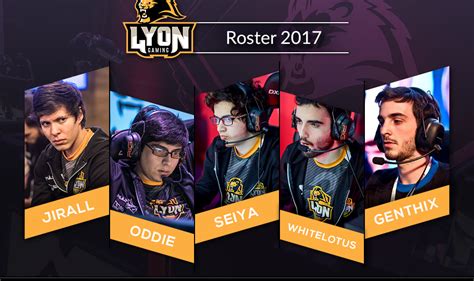 Lyon Gaming revela su plantilla para la temporada 2017 » Hero Network