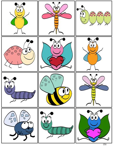 Storytime and More: Insect memory game