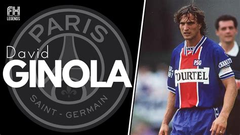 David Ginola Goals and Skills PSG - YouTube