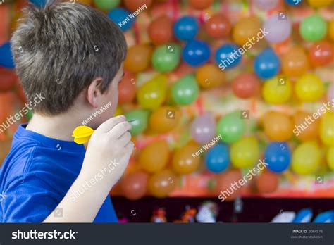 Balloon Dart Toss Carnival Skill Game Stock Photo 2084573 | Shutterstock