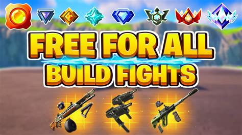 RANKED 1V1 BUILD FIGHTS 9599-6458-0073, de vluck — Fortnite