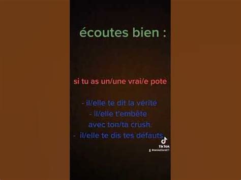 écoute moi bien 👍 - YouTube