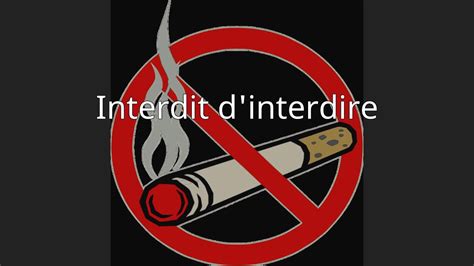 Interdit d'interdire - YouTube