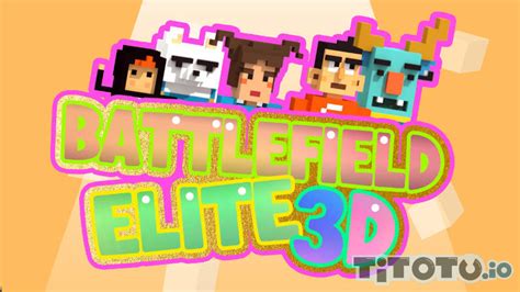 Battlefield Elite 3D | Войнушка 3D — Играть бесплатно на Titotu.ru