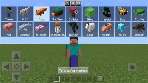 Morph Mod Para Minecraft PE/Bedrock 1.21 - Mods For MCPE!