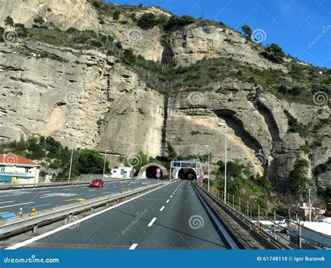 The Border of Italy and France Stock Photo - Image of mountain ...