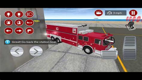 A Fire Truck Driving Simulator 2024 New Gameplay - YouTube