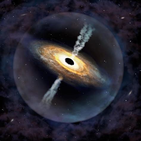 Monster Black Hole Found in the Early Universe – 1.5 Billion Times More ...