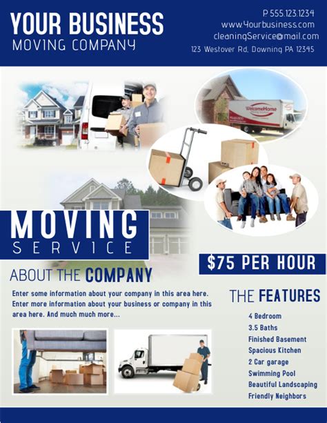 MOVING COMPANY Template | PosterMyWall