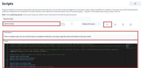 Scripts – Login VSI